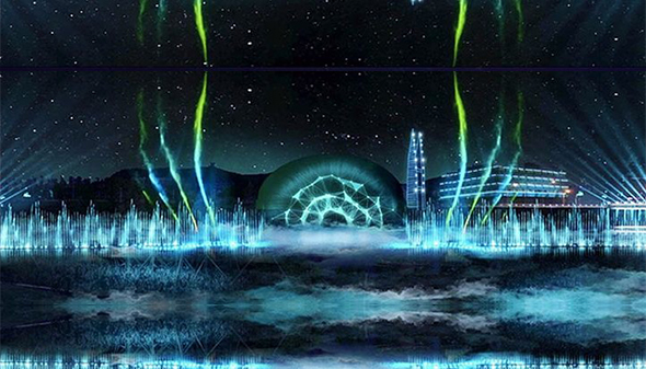 百色光影水秀&魔秀廣場